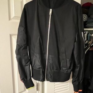 Versus by "Gianni Versace" Black Bomber Jacket Size 46